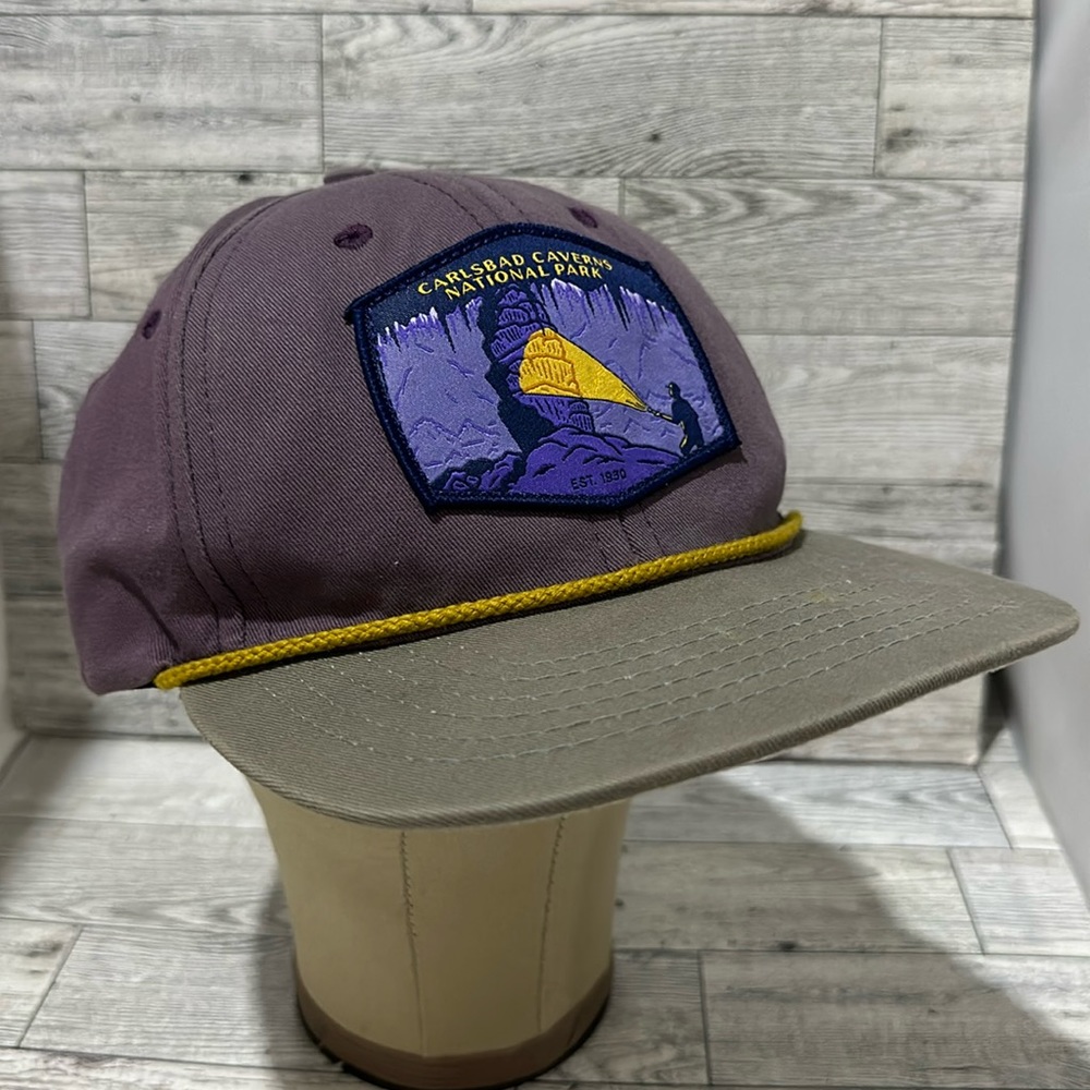 Carlsbad caverns national park baseball cap hat